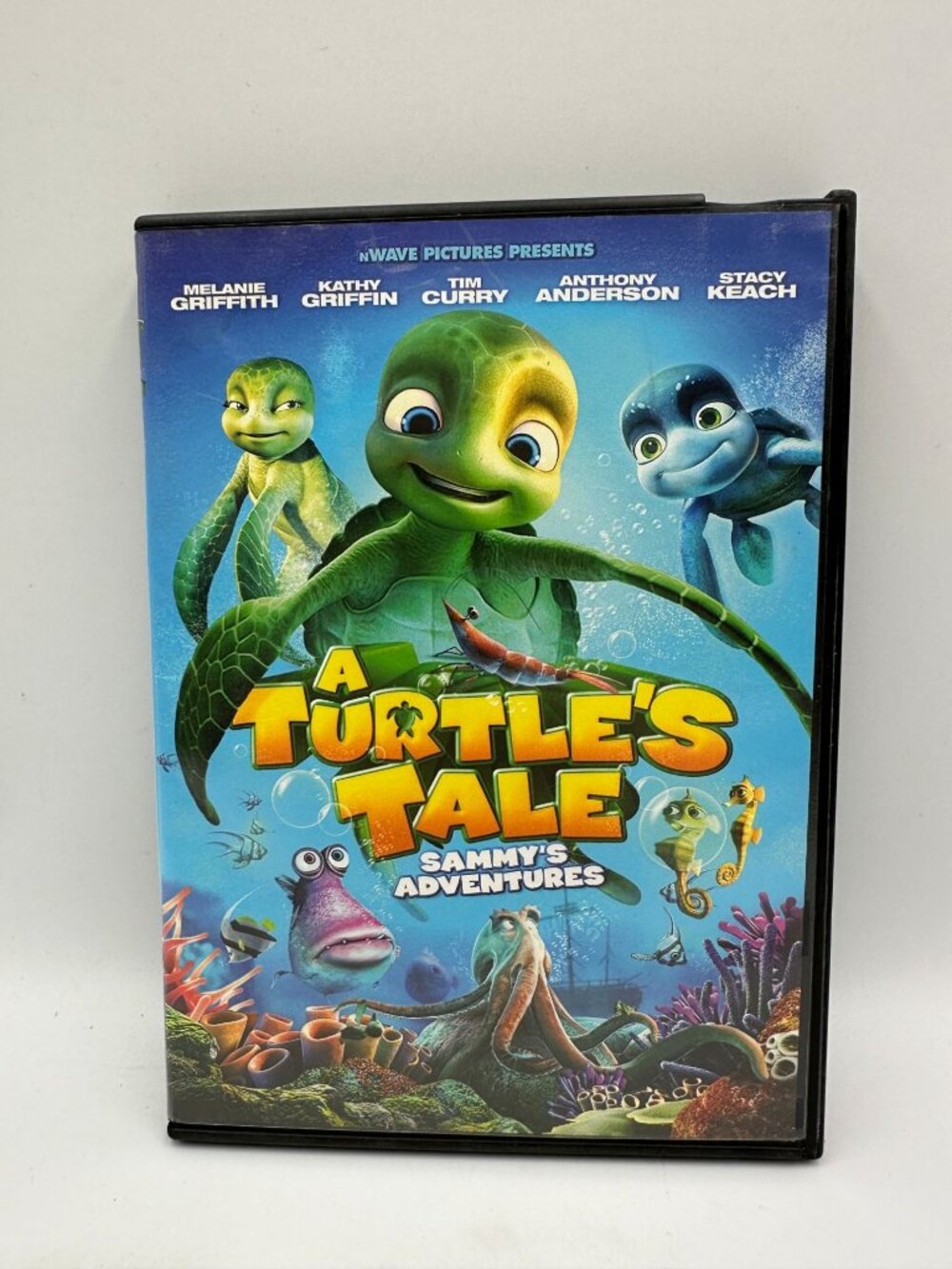 A Turtles Tale Sammys Adventures DVD Not Rated Animated Family Melanie Griffith
